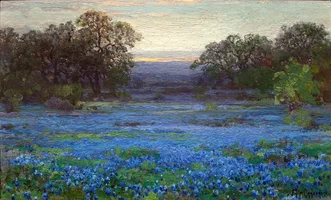 1921_Поле синих цветов (A Blue Bonnet Field)_х.,м._Даллас, музей Южного методистского универс...webp