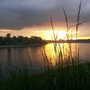 Закат на Рейне 2