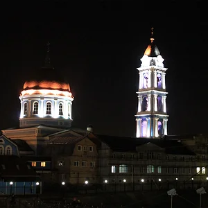 Вечерний город.