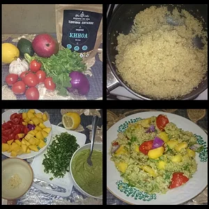 Медиа 'Гуакамоле с киноа и авокадо.' в категории '7. Блюда из круп'