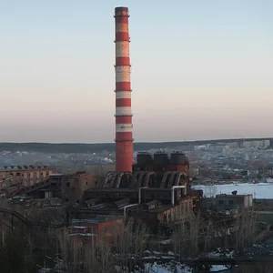 Заброшенный металлургический завод
